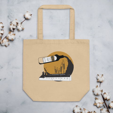 Eco Tote Bag - Black Bush Circle