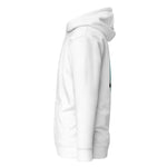 Carrick-a-Rede Slogan - Unisex Hoodie White